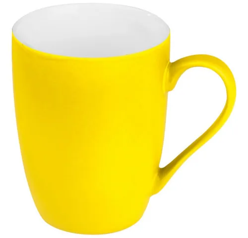 Macma Tasse Porzellantasse / Kaffeetasse / Fassungsvermögen: 300 ml / Farbe: gelb