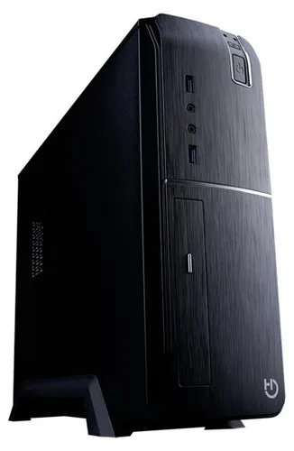 Hiditec CHA010020 Gehäuse Semitour Mikro ATX/ITX Schwarz