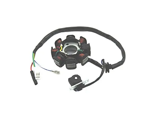 Lichtmaschinen Stator Version 2 für AGM Aiyumo ATU Azel Baotian Beeline Benzhou Buffalo/Quelle Ecobike Ering Flex Tech Giantco Goes Huatian/Lintex Jiajue Jinlun Jmstar Jonway Kreidler Lifan Longbo