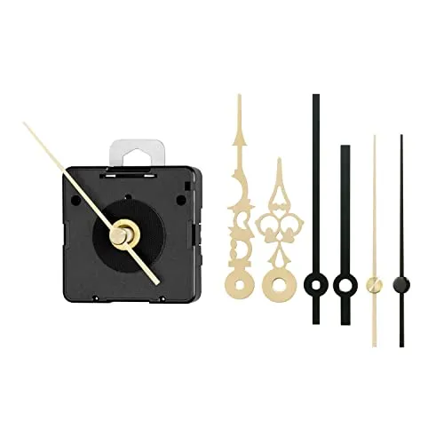 Dugena Quarz-Uhrwerk-Set ME 838, inklusive Zeiger-Set, 1 Stück, zum Einbauen, Größe:ZWL 16.2 mm. standard