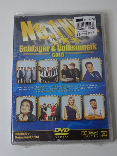 No. Nummer 1 Hits Schlager und Volksmusik Gold, DVD, NEU + OVP!