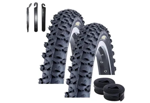 maxxi4you Fahrradreifen 2x Kenda K-850 20x2.0 Schwarz mit Schläuchen und Reifenheber - Hochwertige Fahrradreifen Kenda K-850 für optimale Performance, inklusive 2 Schläuchen und Reifenheber für schnelle Montage. Ideal für den täglichen Einsatz.