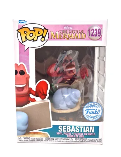 Funko POP Disney | Sebastian #1239 Special Edition | Arielle Meer Vinyl Figur