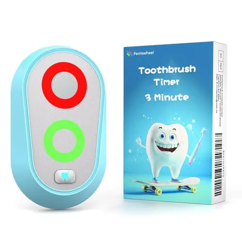 Zähneputzen Timer für Kinder – Lustiger 3-Minuten Timer mit Farblichtern