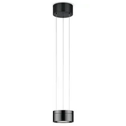 Helestra LED-Pendelleuchte ODA in Schwarzchrom