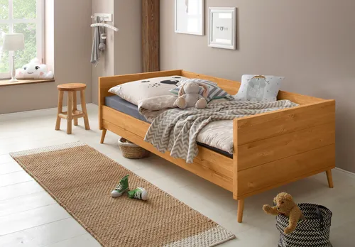 Lüttenhütt Jugendbett Ellen aus massivem Kiefernholz von Otto Home