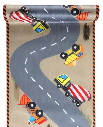 Santex 8416-99-30, Tischläufer, Baustelle, 5 m, mehrfarbig in braun von Santex mariage