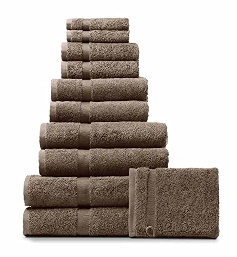 Rhomtuft Handtücher Princess, 100% Baumwolle - Hochwertige Handtücher aus 100% Baumwolle mit 650 g/qm, extrem saugfähig und langlebig. Genießen Sie Wellness pur beim Duschen und Baden in vielen schönen Farben.