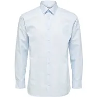 SELECTED HOMME Men's SLHREGETHAN Hemd, Light Blue, XL von Selected
