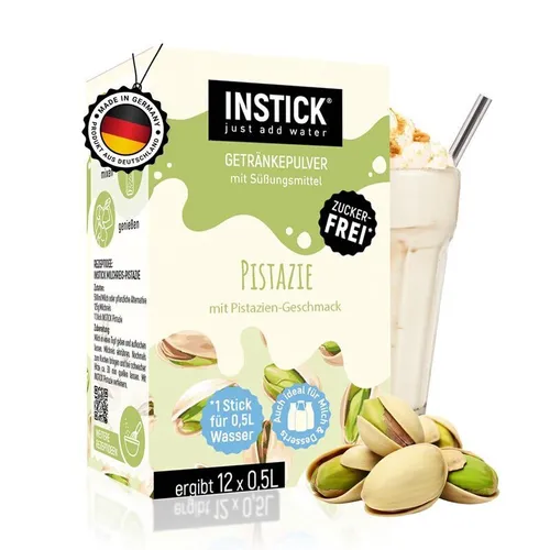 INSTICK Zuckerfreies Instant-Getränk für Milchprodukte (Pistazie)