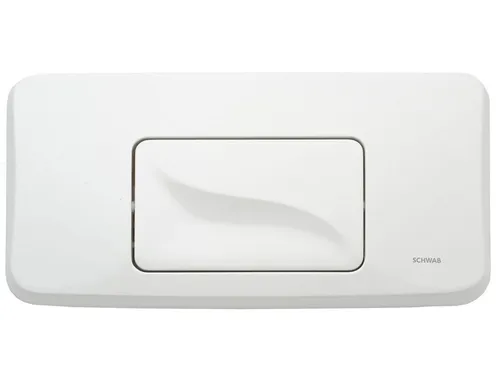 Schwab Gala Betätigungsplatte für Unterputz Spülkasten - WC-Teile & -Aufsätze, hochwertige Kunststoff-Betätigungsplatte mit ergonomischem Design für müheloses Spülen, ideal für Ihr Badezimmer.