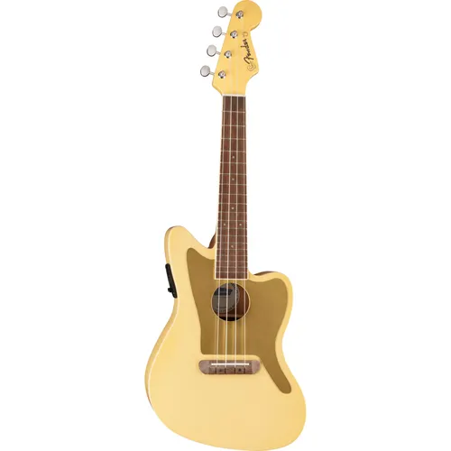 Fender Fullerton Jazzmaster Uke Vintage White in weiß von Fender