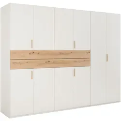 Kleiderschrank Lumio Kaschmir/Eiche Artisan