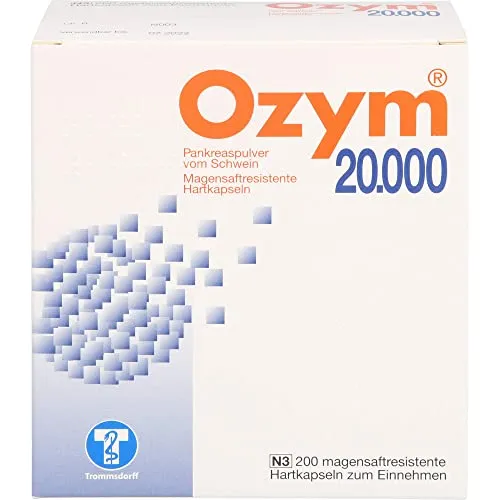 Ozym 20000 Hartkapseln 200 ST von Trommsdorff GmbH & Co. KG