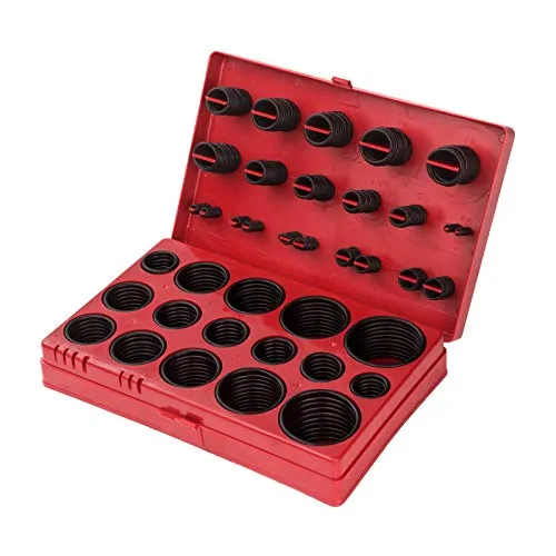 Dema O-Ring Dichtungen Sortiment 419 tlg. im Sortimentskasten - Praktisches O-Ring Dichtungen Sortiment mit 419 Teilen – ideal für vielseitige Dichtlösungen in Werkstatt und Fahrzeugpflege. Immer die passende Dichtung zur Hand!