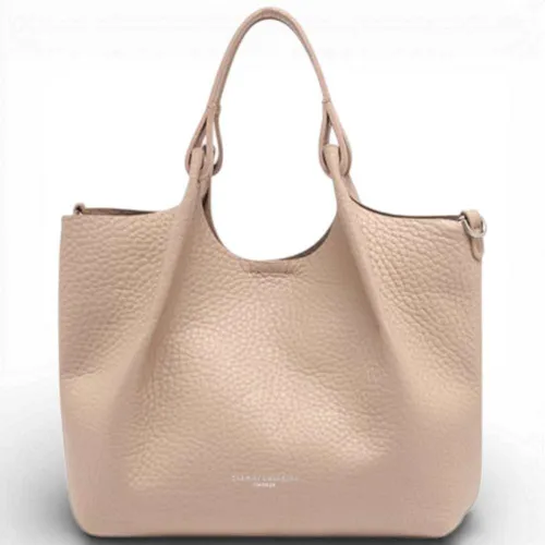 Moda Gianni Chiarini Tasche Dua Damen Pink Salt Aus Leder