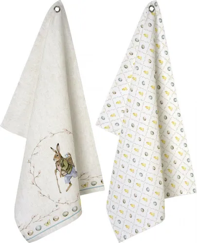 Edward RABBIT Geschirrtuch, 2er Set, IHR Ideal Home Range