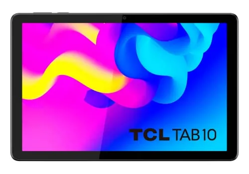 TCL TAB 10 WLAN - Leistungsstarkes 10,1 Zoll Tablet - Tablets mit 5500 mAh Akku für lange Nutzung, Octa-Core-Prozessor für optimale Leistung und 64 GB Speicher, erweiterbar auf 256 GB.