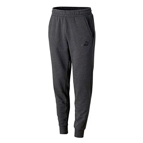 PUMA Herren, ESS Logo Pants TR cl Jogginghose, Dark Gray Heather, S