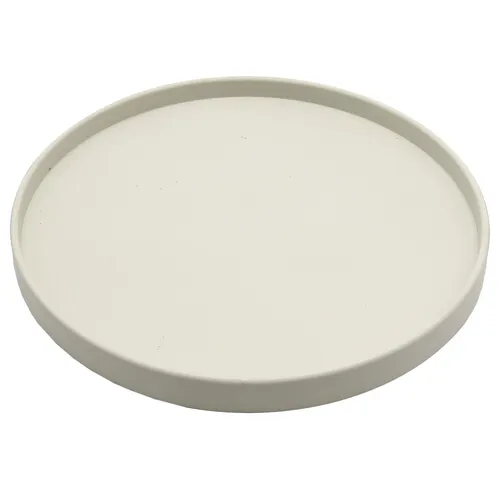 Dekovita Dekotablett Ø30x2cm Kerzenständer Dekoschale Kerzenteller Beton-Optik