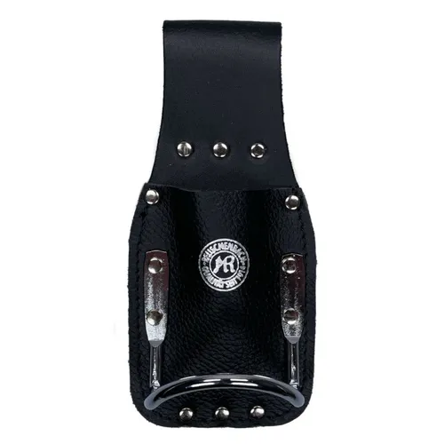 Reuschenbach® Messertasche mit Hammerhalter Leder schwarz Dachdecker Zimmermann