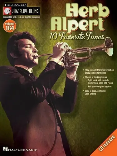 Jiggs Whigham | Herb Alpert - Jazz Play-Along Volume 164 Book/Online Audio