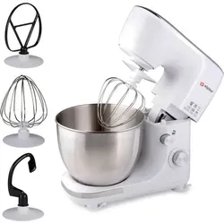 Alpina Schneebesen Küchenmaschine 5L mit Zubehör