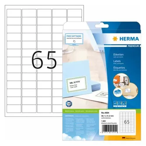 Adressaufkleber von HERMA