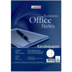 Kanzleipapier Office A3/A4 80 g/qm liniert von herlitz