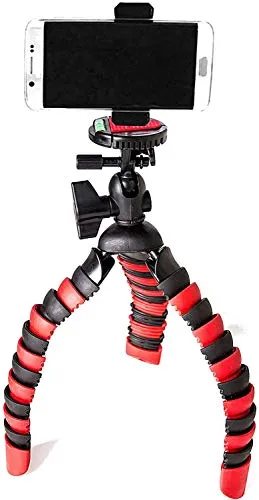 TronicXL Tripod 1S Flexibles Smartphone Stativ Kamerastativ flexibel Tripod Ersatzteil für kompatibel mit ZTE Axon Blade 11 10 9 V9 Pro V8 Lite 8 V Vita A520 A602 A6 L7 N1 Nubia mini Handystativ