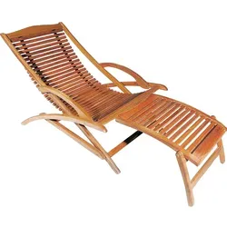 Schwung-Liege Copa Cabana - Sonnenliegen für entspannte Stunden im Garten! Die klappbare Schwungliege Copa Cabana aus FSC-zertifiziertem Eukalyptusholz bietet angenehme Schwingbewegungen und hohe Widerstandsfähigkeit.
