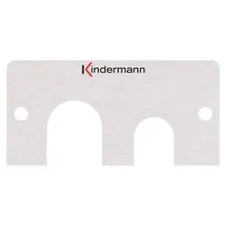 KIND Konnect 50 alu Blende 1/2 50x50 von Kindermann