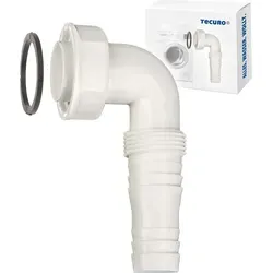 tecuro Geräteanschlusstülle 1 Zoll 90° extra lang von Tecuro