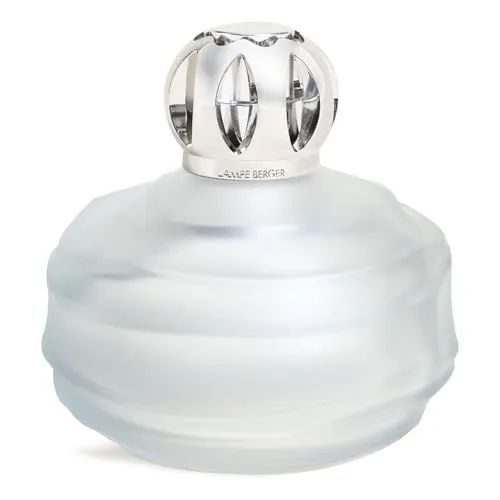 MAISON BERGER PARIS Duftlampe Echo Weiß - Elegante Duftlampe in Weiß, ideal zur Beseitigung unerwünschter Gerüche und zur Schaffung einer angenehmen Atmosphäre. Inklusive Brenner, Trichter und Löschkappe für ein komplettes Duftritual.