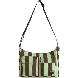 Wouf Umhängetasche 32 cm in Grün – Stilvoll und Praktisch - Elegante Wouf Umhängetasche in 32 cm, ideal für den täglichen Gebrauch. Mit ihrem modernen Design und der praktischen Größe ist sie der perfekte Begleiter für jede Gelegenheit.