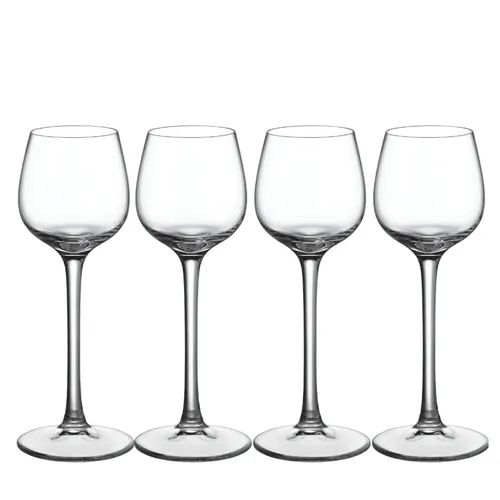 Villeroy & Boch Purismo Likör- und Grappagläser - Cocktailgläser-Set mit 4 hochwertigen Likör- und Grappagläsern (0,50 dl) für ein elegantes Trinkerlebnis.