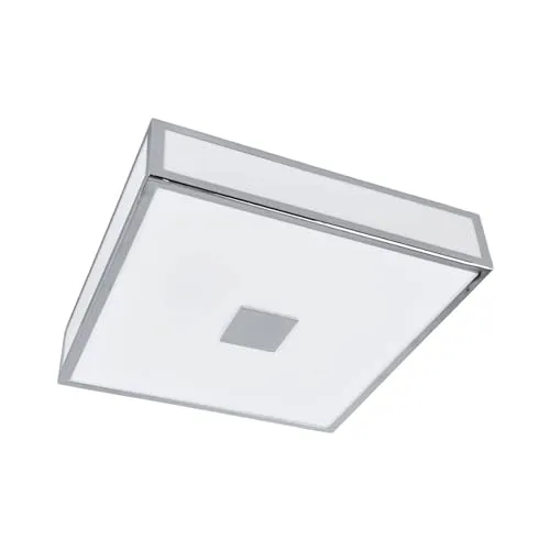 Lindby Deckenlampe 'Eniola' - Modern und Spritzwassergeschützt - Moderne 2-flammige Deckenlampe in Chrom, spritzwassergeschützt (IP44) und ideal für feuchte Innenräume. Perfekte Beleuchtungslösung für Badezimmer oder Küchen.