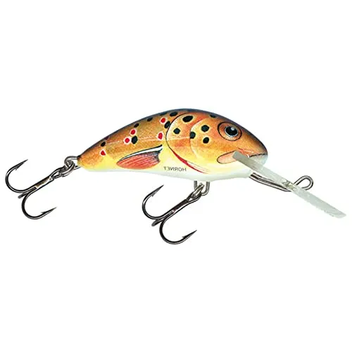 Salmo Hornet Sinking Wobbler Angelköder Farbe Trout, Größe 3.5cm / 2.6g / sinkend / 1.5m-2.0m