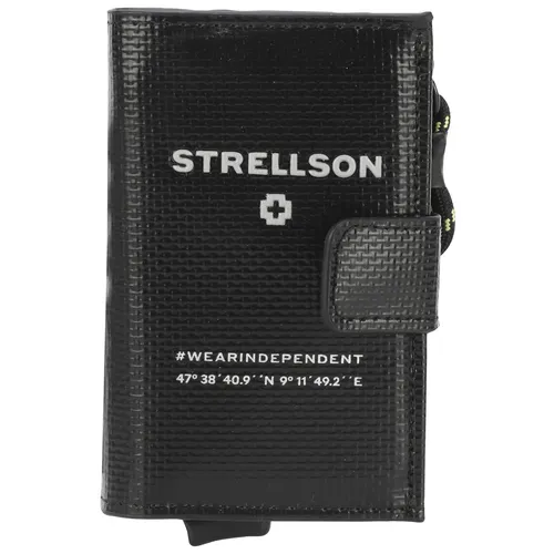Strellson Herren E-Cage Stockwell 2.0 C-Four - Slim Wallet - Kreditkartenhülle für Herren, ultra-schlank und praktisch mit einem Gewicht von nur 0,1 kg - ideal für moderne Ansprüche.