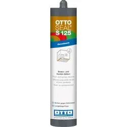 OTTOSEAL S125 Das geruchsarme Boden- und Sanitär-Silikon 310ml - matt-silbergrau