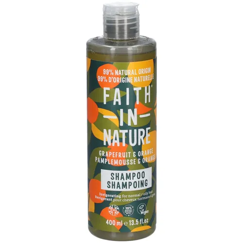 FAITH IN NATURE® Shampoo Grapefruit & Orange in orange von Faith in Nature