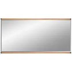 HARPER ILEBO Wandspiegel 160x80 cm - Brauner Garderobenspiegel - Eleganter Wandspiegel aus massiver Artisan Wildeiche mit modernem Design. Ideal zur Dekoration und optischen Raumvergrößerung. Maße: 160x80x3 cm – ein stilvolles Accessoire für jedes Zuhause.