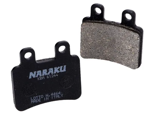 Produktbild Bremsbeläge Naraku organisch für Beta RR, Derbi Senda, Italjet Jet Set, MBK X-Li