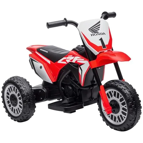 HOMCOM Elektro Kindermotorrad mit Hupe und Startup-Musik von HOMCOM