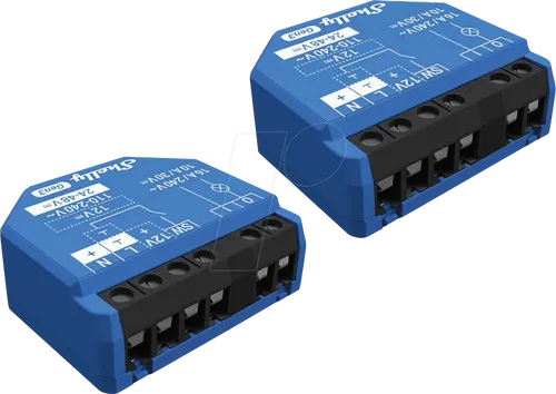 Shelly 1 Gen3 WLAN-gesteuerter Smart-Schalter - Schaltaktoren - 1 Kanal 16 A, ideal zur Steuerung von Haushaltsgeräten per WLAN, flexible Nutzung dank potentialfreier Kontakte.