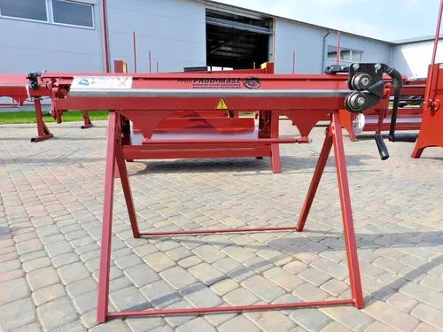 Profi Biegemaschine, Kantbank RED 1,25m + Wulstdreher + Aussparung,  Abkantbank