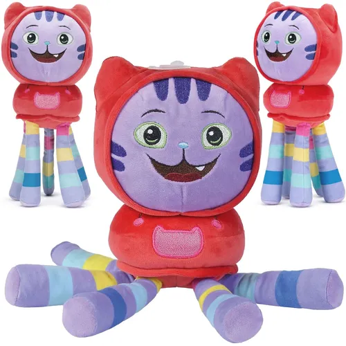 Gabi Maskottchen DJ Catnip kuschelig weich Catnip bunt Plüsch 25cm