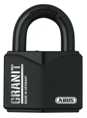 ABUS GRANIT Vorhangschloss 37/55, 00842 - Höchste Sicherheit garantiert - Vorhängeschloss ABUS Granit 37/55, spezialgehärteter Schlosskörper für optimalen Korrosionsschutz und maximalen Diebstahlschutz. Ideal für höchste Sicherheitsansprüche.