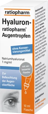 ratiopharm GmbH HYALURON-RATIOPHARM Augentropfen 10 ml 10810214