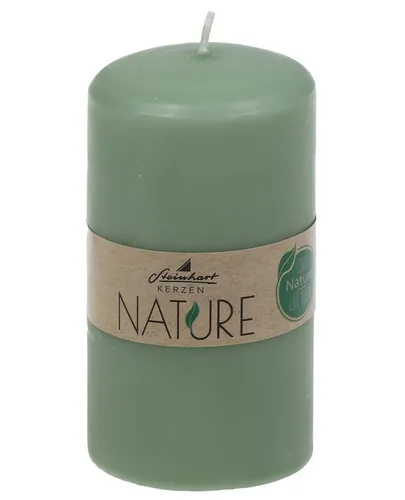 Steinhart Kerzen Stumpenkerze Stumpenkerzen Classic Nature Salbei 110 x Ø 57 mm